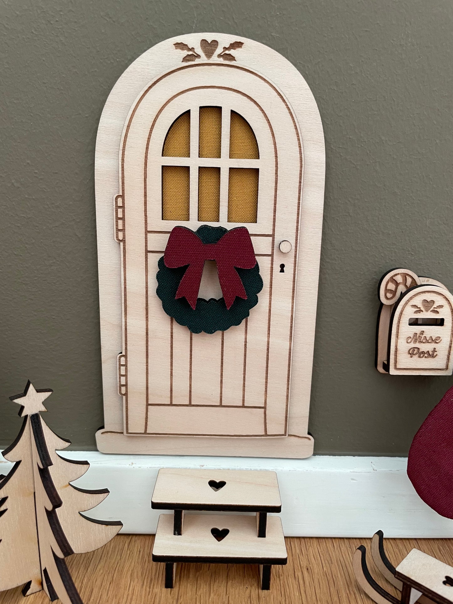 Nissedør - komplet sæt