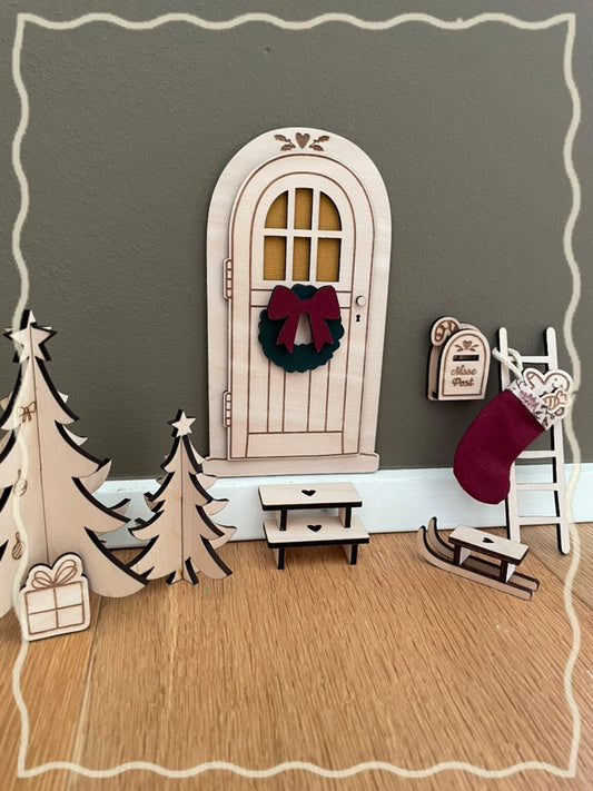 Nissedør - komplet sæt